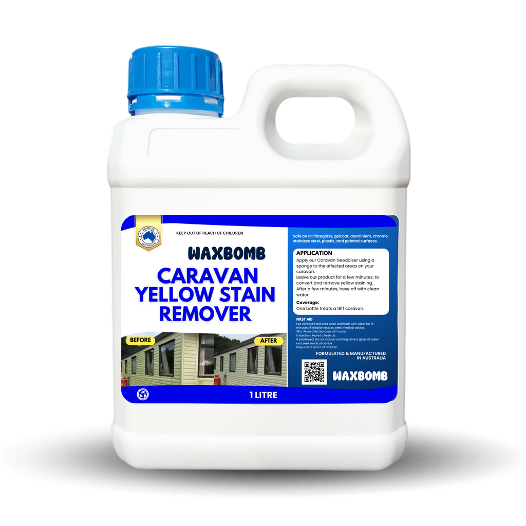 WAXBOMB Caravan Yellow Stain Remover