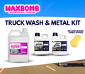 WAXBOMB Truck Wash & Metal Kit